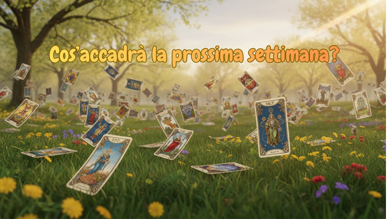 Cosa accadrà la prossima settimana?