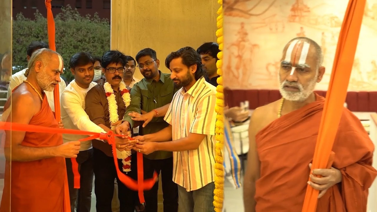 Shuddh Vilas Restaurant Launch in Dubai by Sri Sri Sri Tridandi Devanatha Ramanuja Jeeyar Swamy
