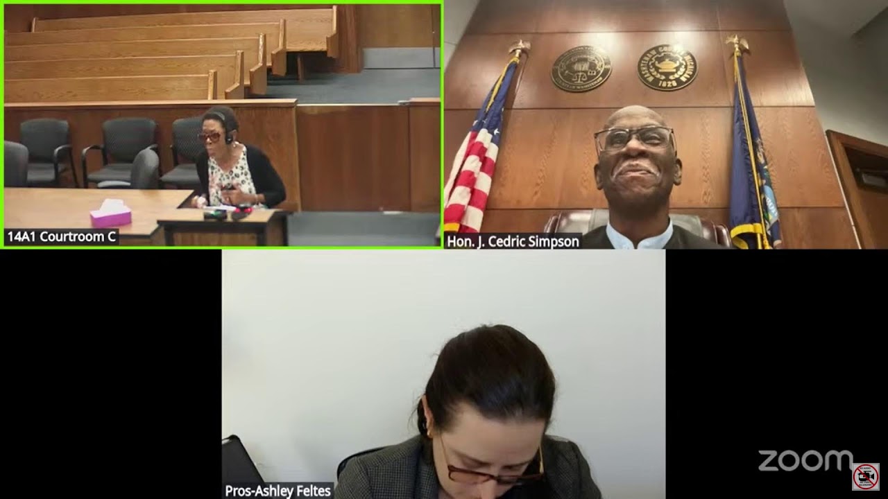 Hon J Cedric Simpson Live Feed | Judge simpson live