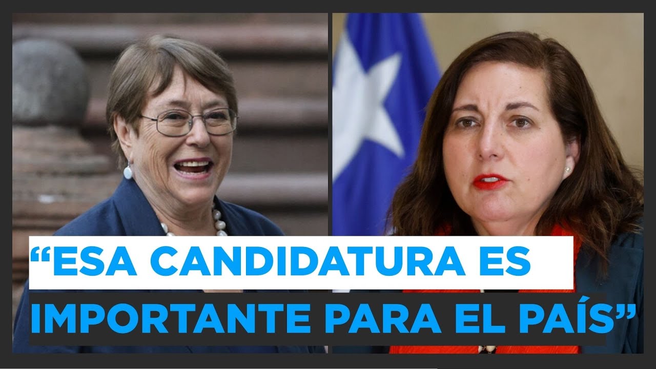 Paulina Vodanovic destaca candidatura de Michelle Bachelet:  “Es importante para el país”