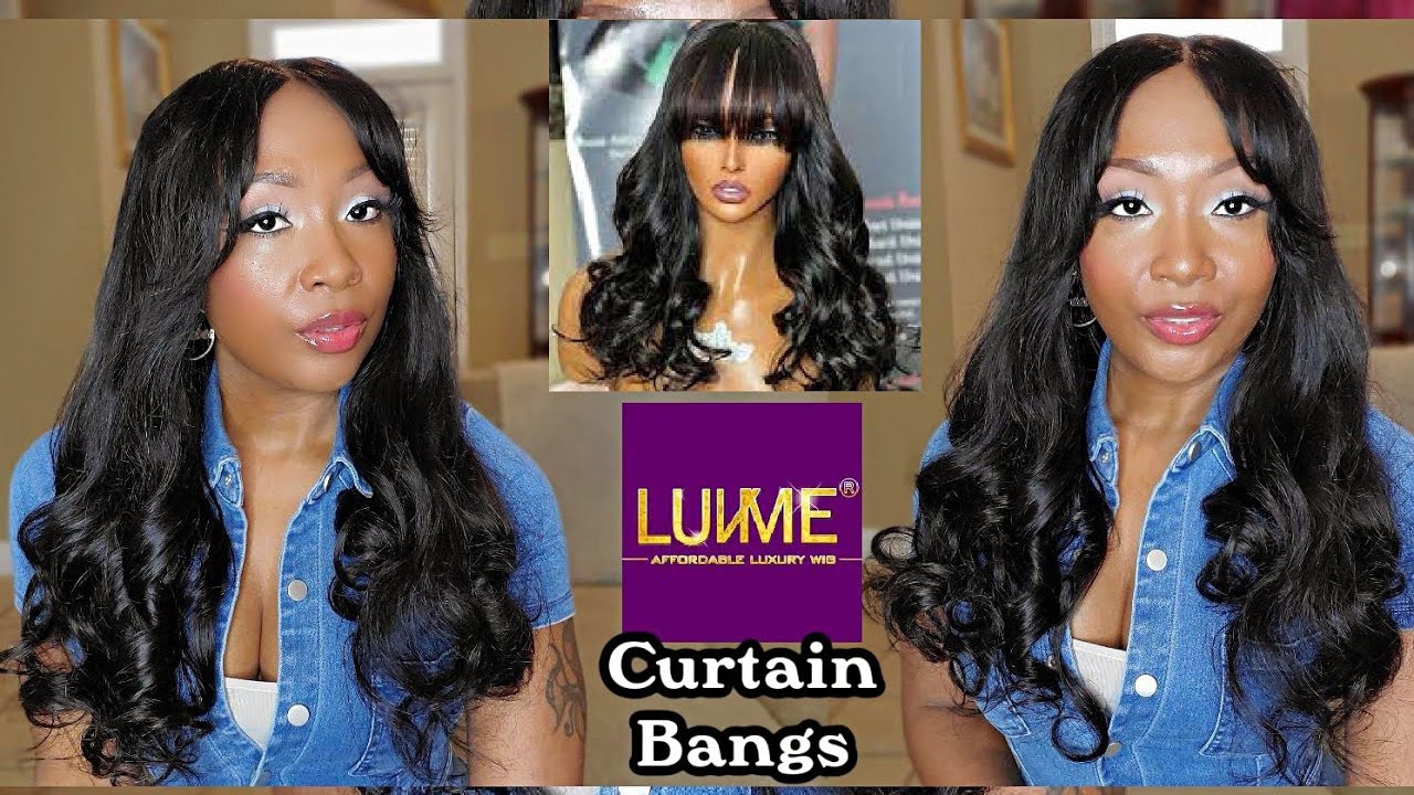 LUV ME HAIR REVIEW | CURTAIN BANG WIG | Gorgeous Glueless Body Wave Wig @LuvmeHairOfficial