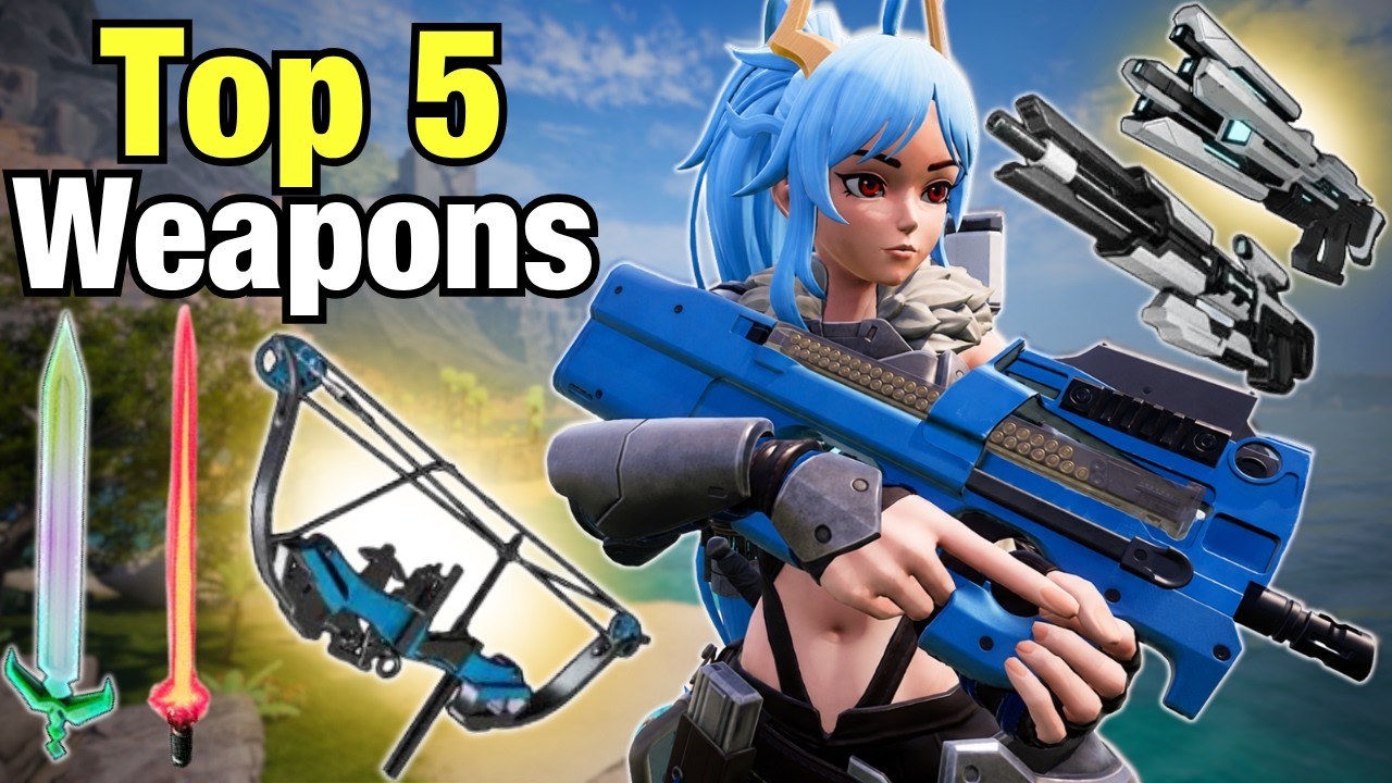 TOP 5 BEST WEAPONS in Palworld's 1.0 Update