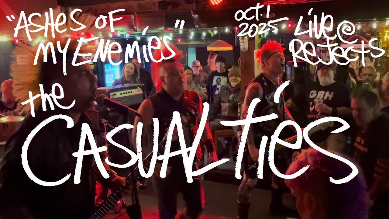 The Casualties “Ashes of My Enemies” - Live at Rejects - Middleton, RI