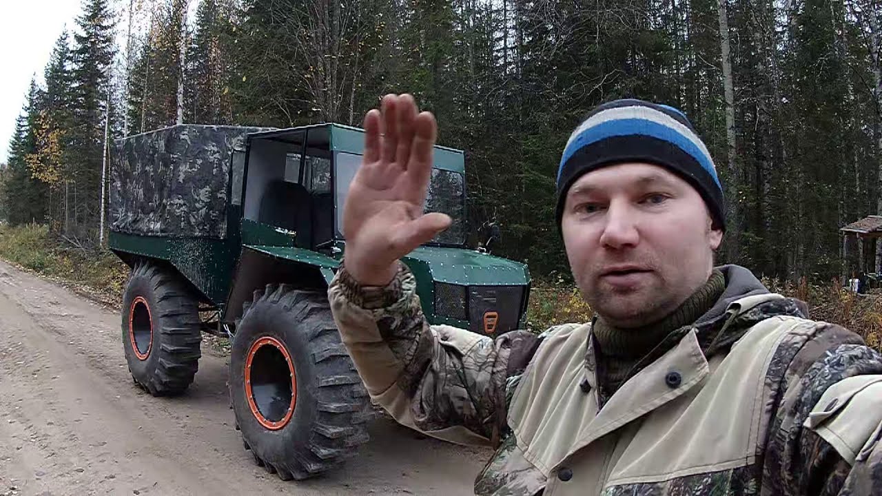 ТАЁЖНЫЕ ПРИКЛЮЧЕНИЯ. НА ВЕЗДЕХОДЕ В ТАЙГУ. ТАЁЖНЫЕ ОЗЁРА. Часть первая.