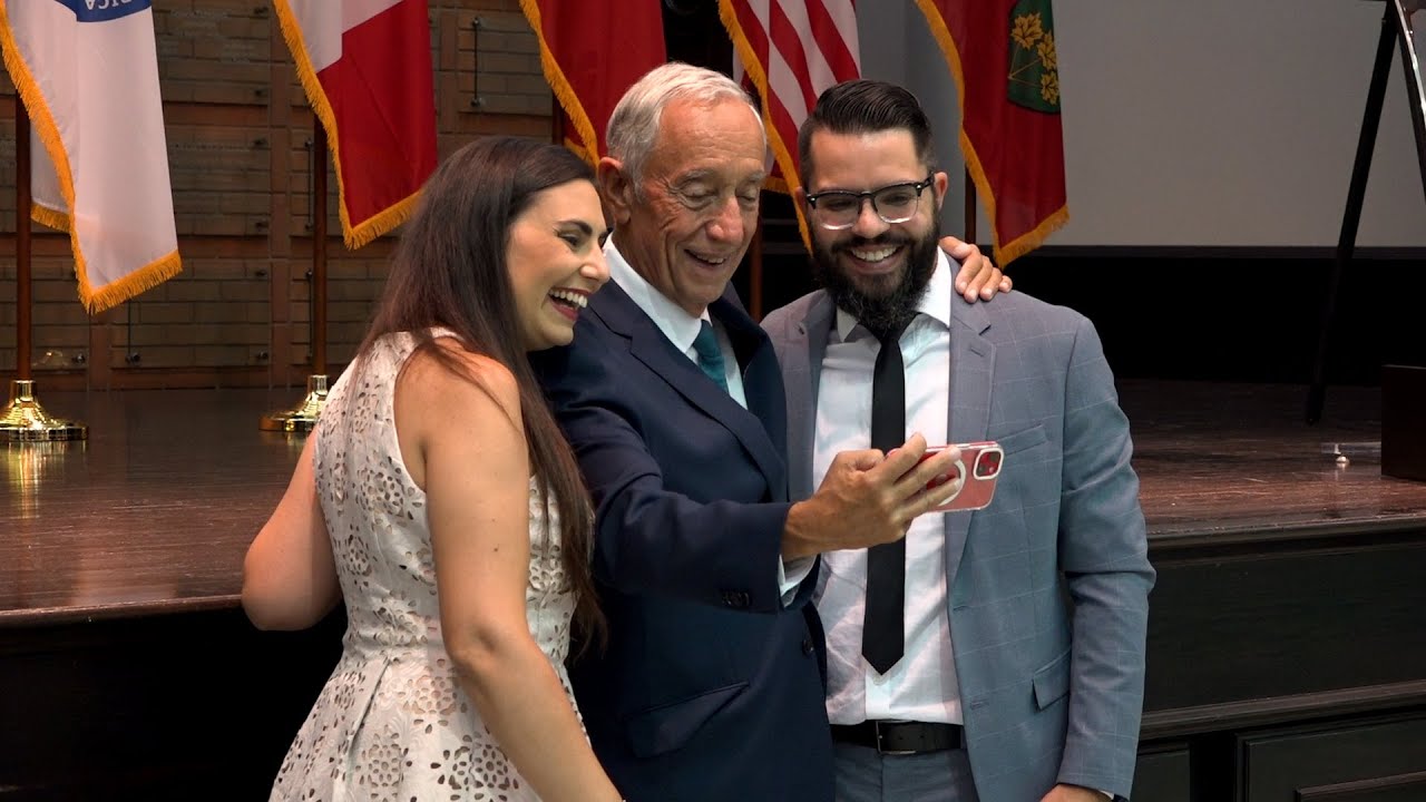 Encontro e jantar com a comunidade portuguesa em Toronto