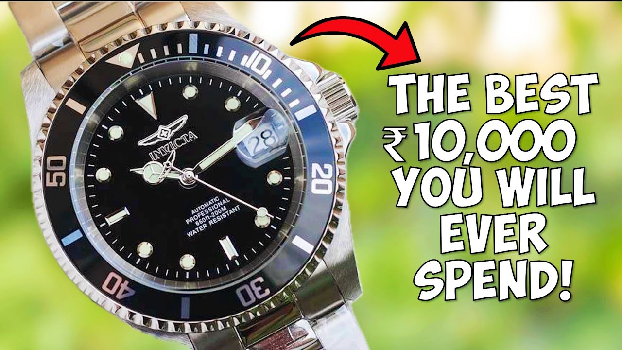 The BEST Automatic Rolex Alternative under ₹10,000 in India- Invicta Pro Diver!