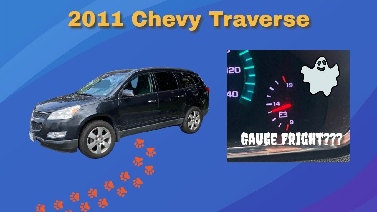 2011 Chevy Traverse charging or not? Gauge Fright or not?