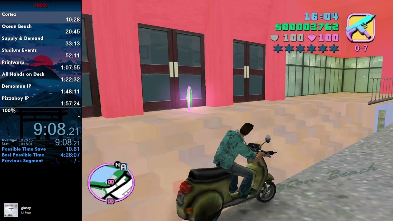 GTA:VC - 100% - 4:29:16 (experiment route)