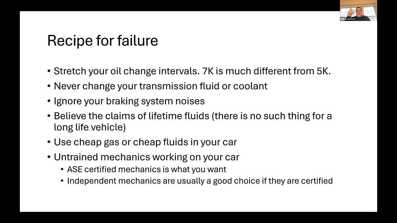 How to make your car last
