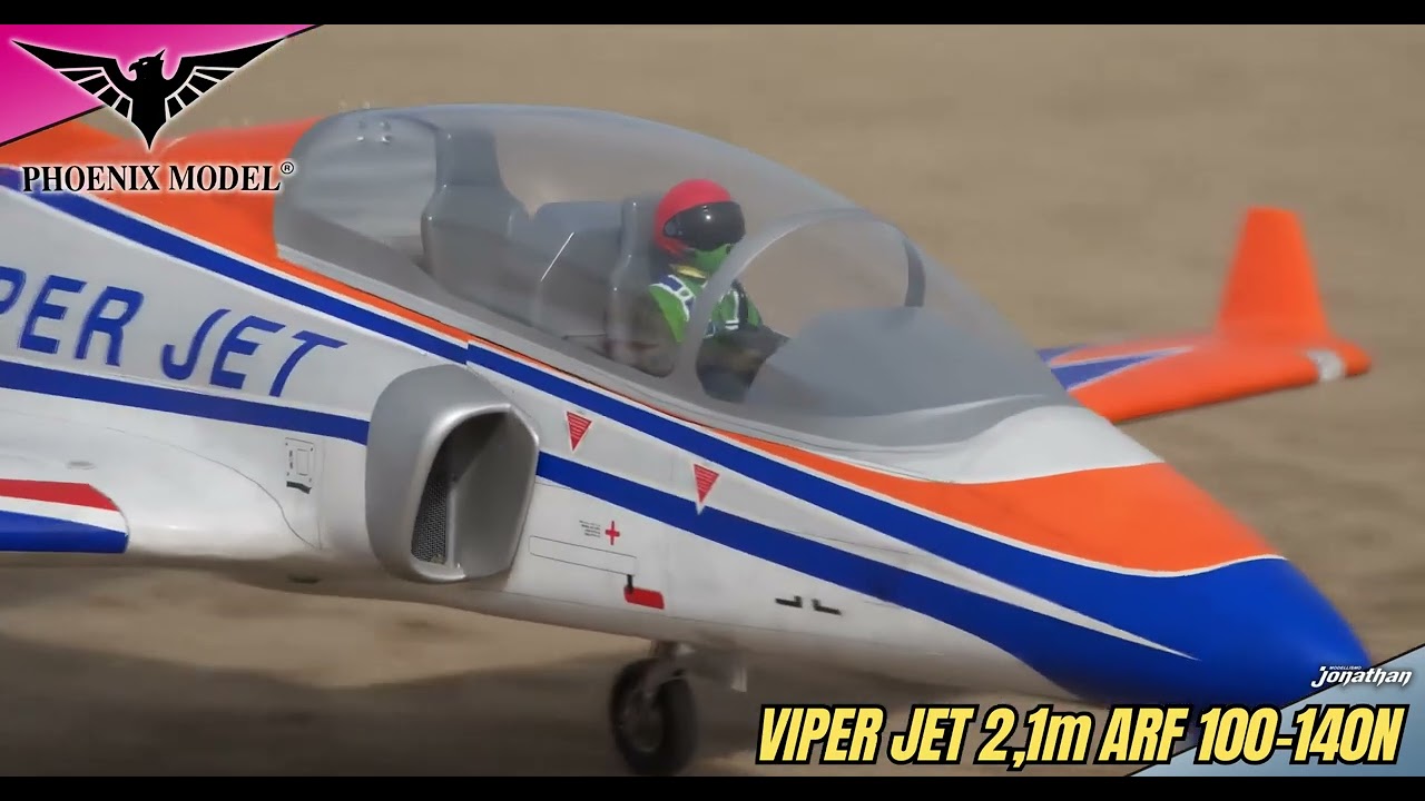 Phoenix Model VIPER JET 2,1m ARF 100-140N - Aeromodello a turbina
