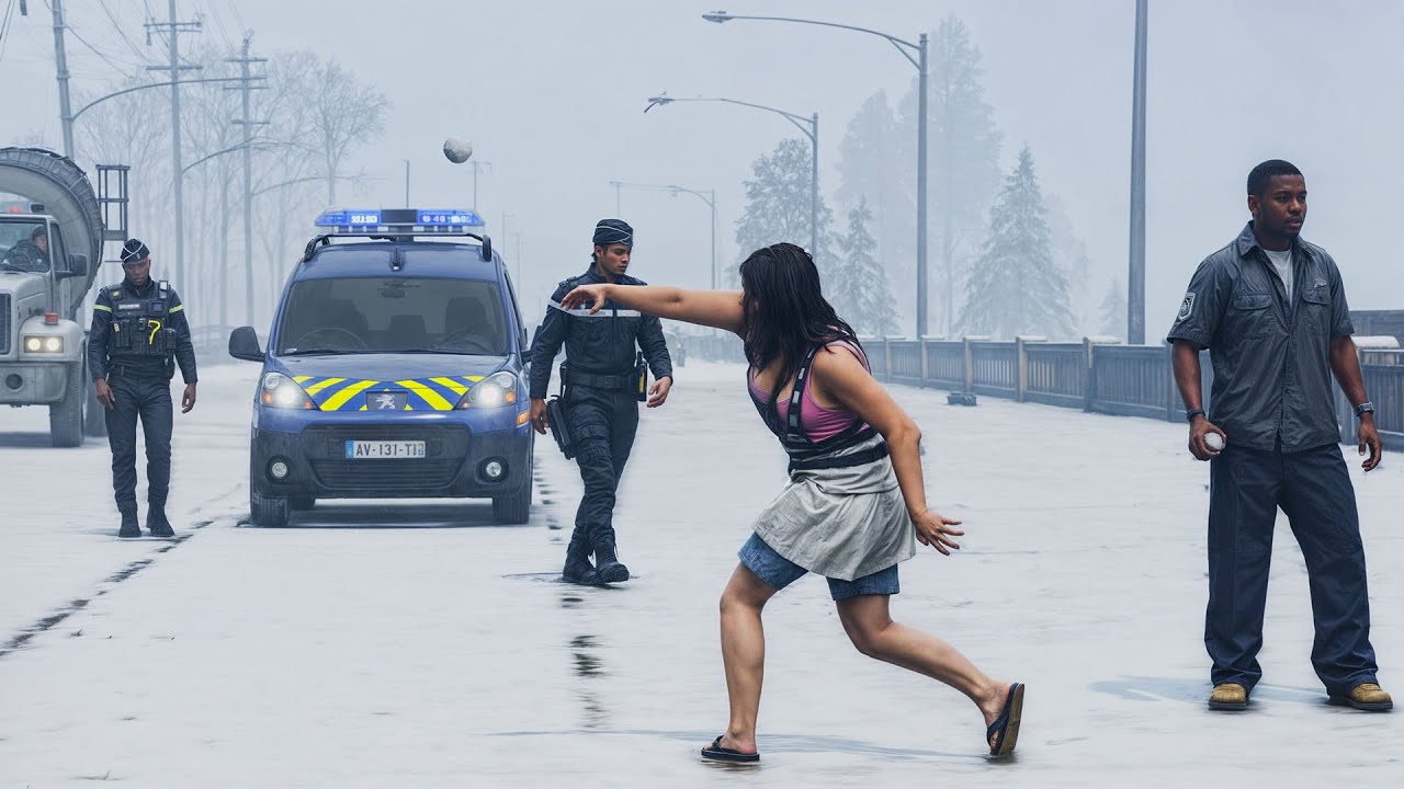 [GTA 5] 3 PERSONNES JETENT DES BOULES DE NEIGE SUR LES GENDARMES🚔 | LSPDFR #1207