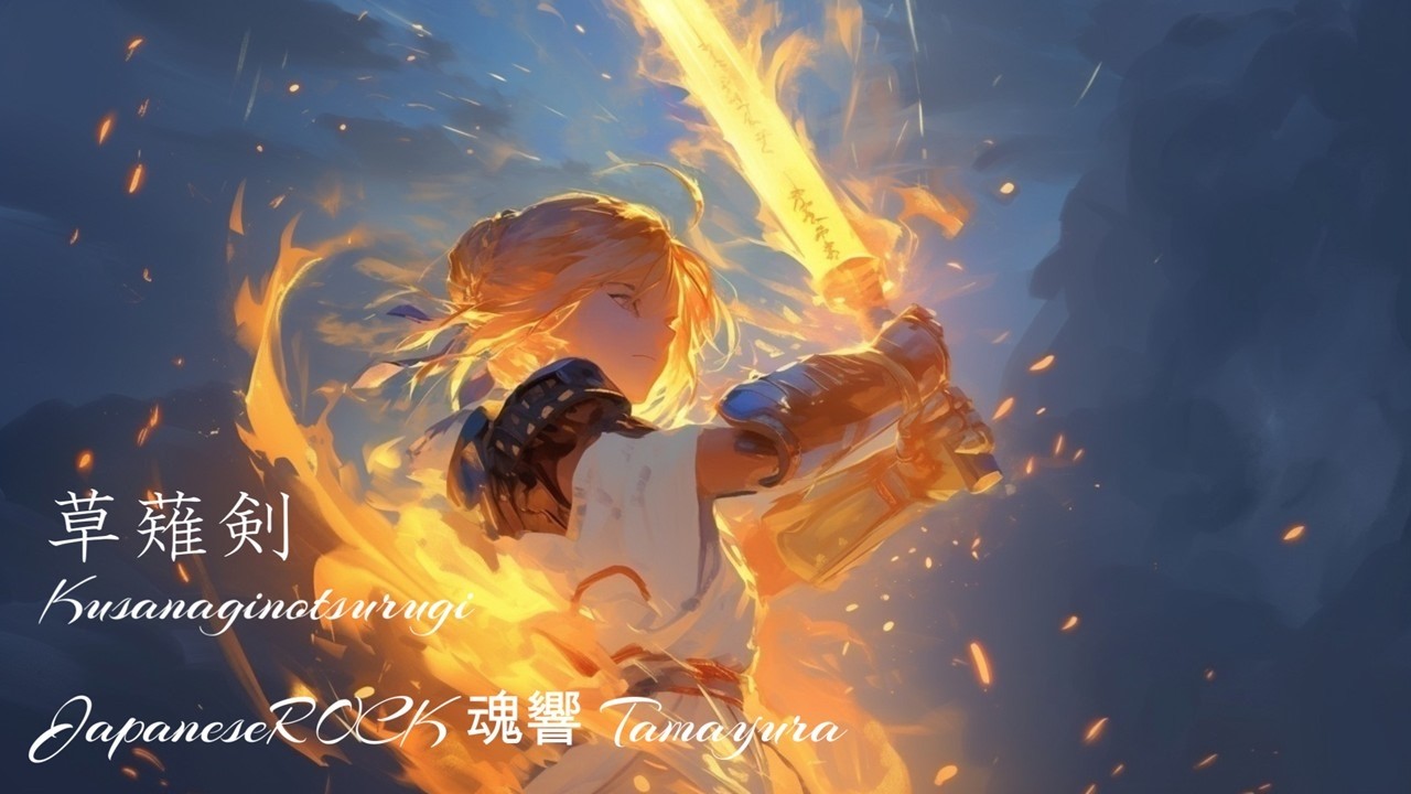 草薙剣-Kusanaginotsurugi-【和風ROCK】｜【Japanese Rock Music】