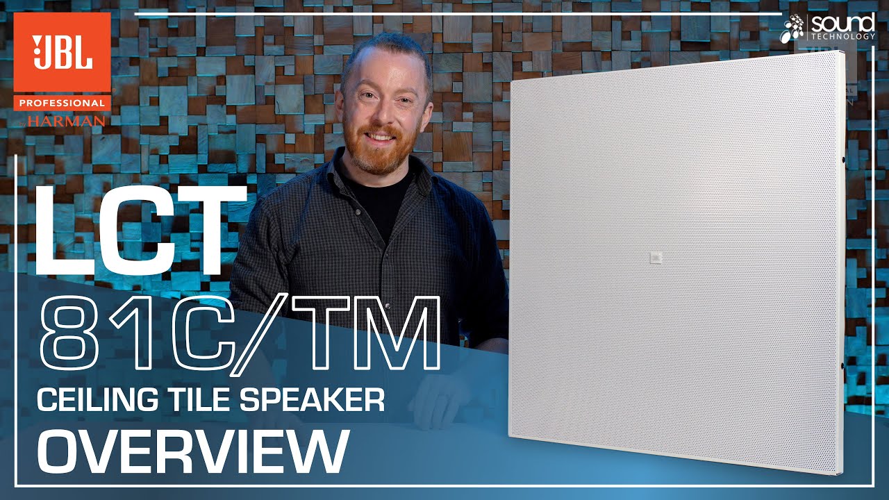 AV Solutions: JBL LCT81C/TM Ceiling Tile Speaker overview and specs | Sound Technology Ltd