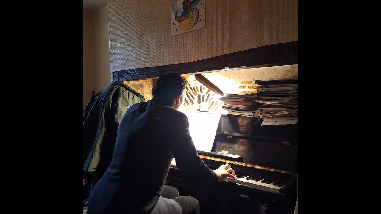 Piano.Variation Goldberg Numéro 13. Jean-Sébastien Bach. Romain Merrien.