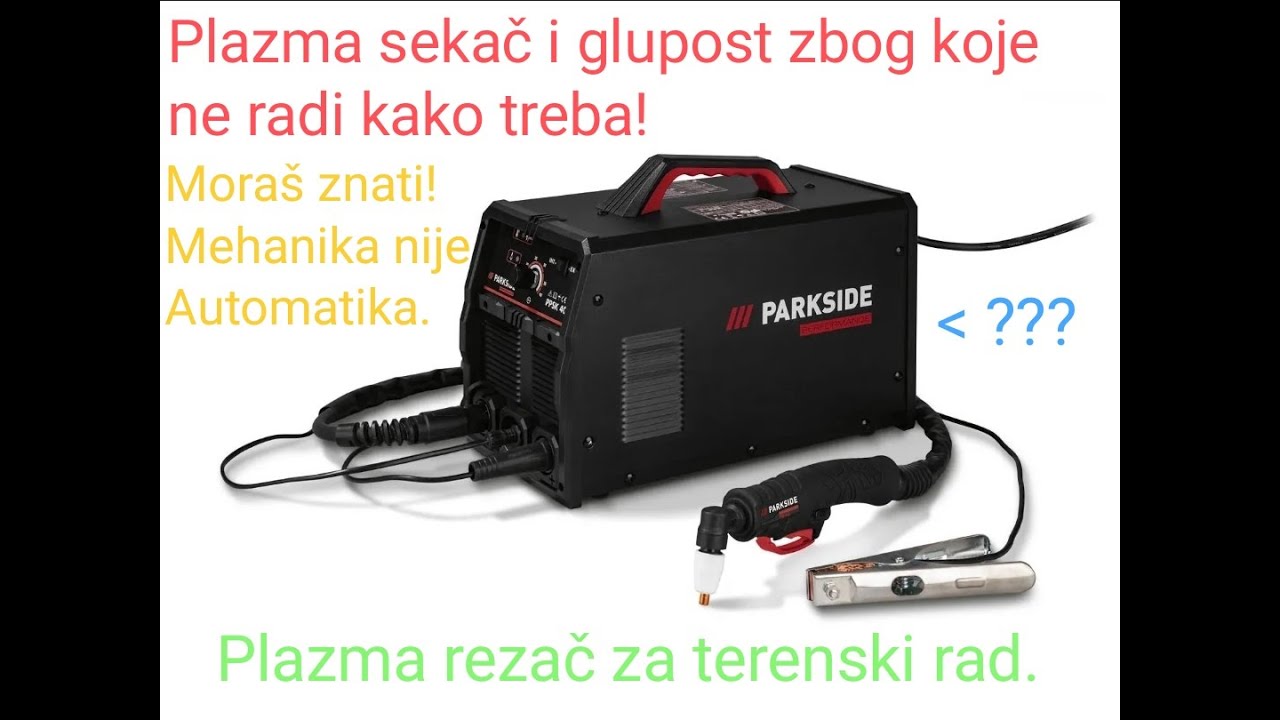 Plazma sekac sa kompresorom Parkside PPSK 40 A1 Performance II deo   Plasmaschneider Mit Kompressor