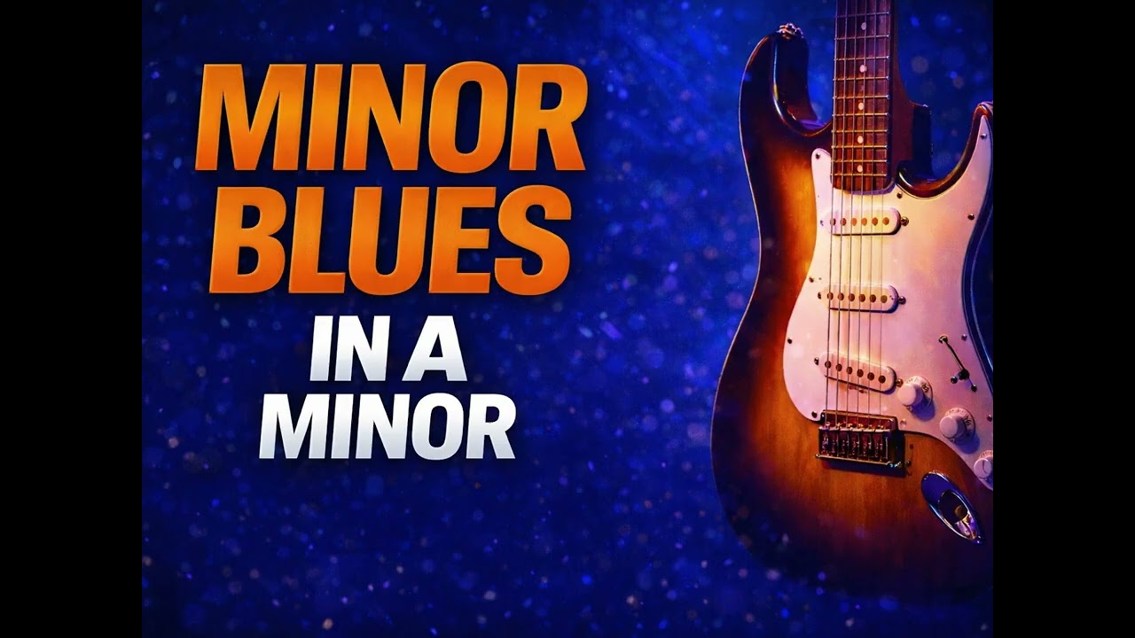 Minor Blues Backing Track in A minor | 85 bpm | Guitar Jam