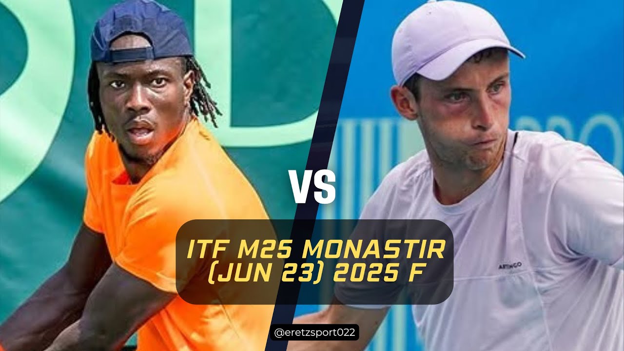 ITF M25 Monastir (Jun 23) 2025 F: Eliakim Coulibaly [1] vs. Robin Bertrand [2] Condensed Match