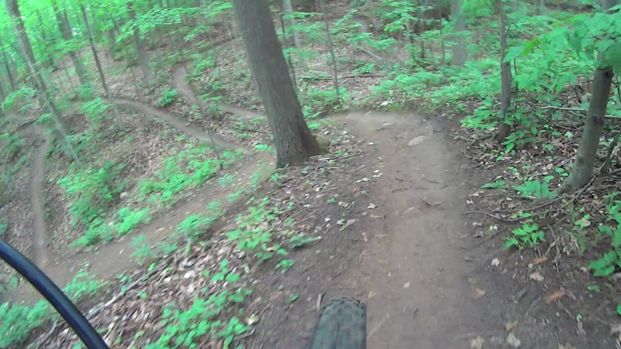 Puslinch Tract Twin Ponds Mountain Biking Trail Greater Toronto Area Ontario