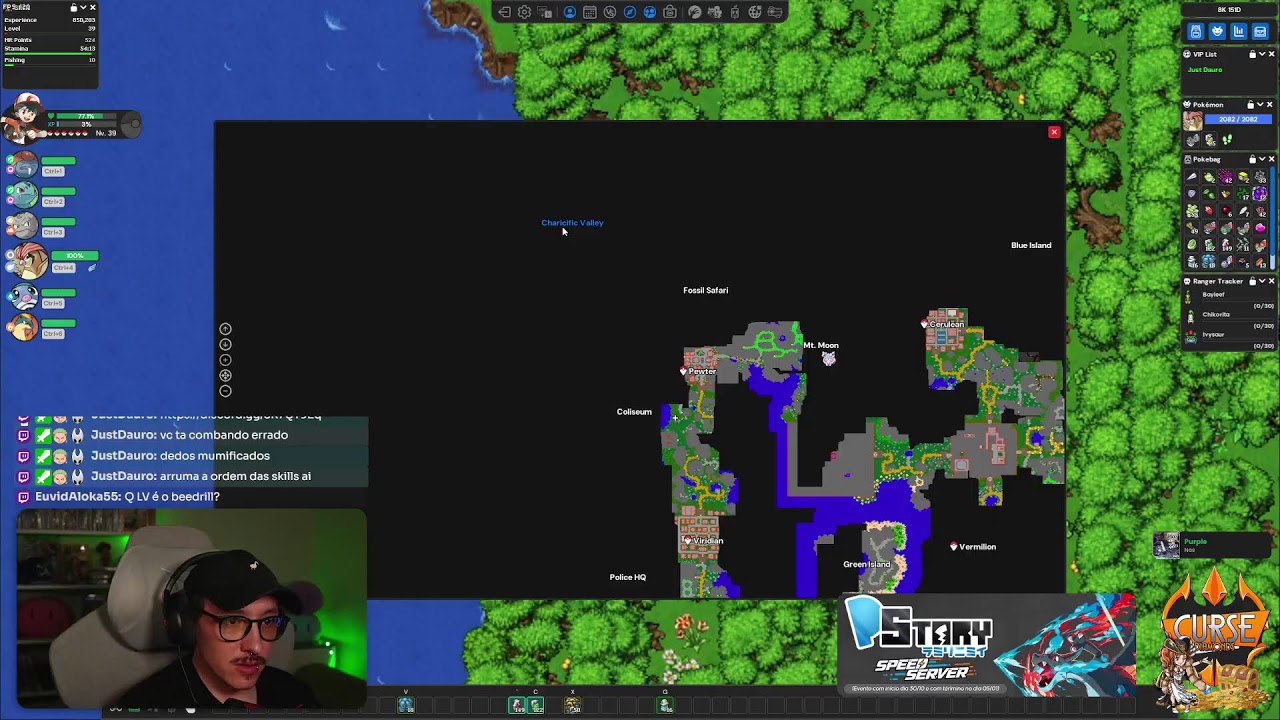 GLA e PStory (às 20hrs tem lançamento do speed server) | !curse !pix !discord !pstory 