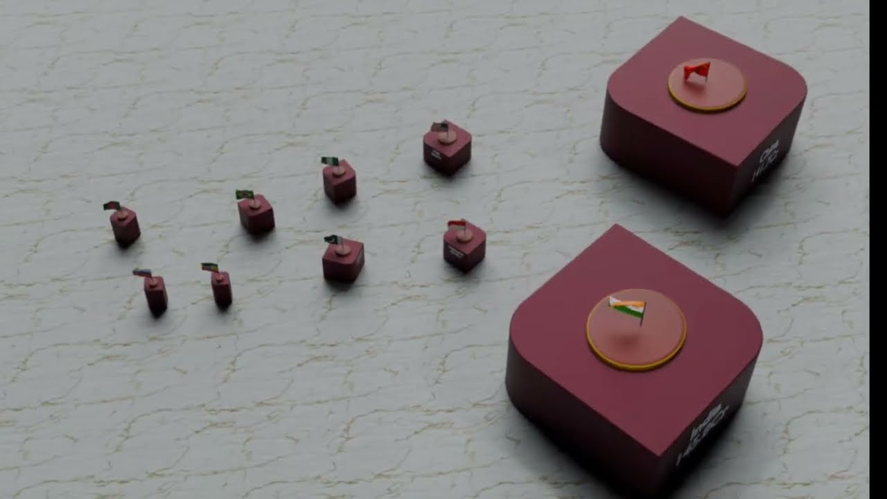 WORLD'S MOST POPULATION COUNTRIES: TOP 10 LIST #simulation #3dart #population #top10 #world #india