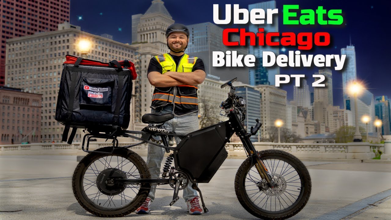 My Uber Eats Bike Courier Story Continues: Part 2 - Riding Through the Dinner Rush in Chicago.