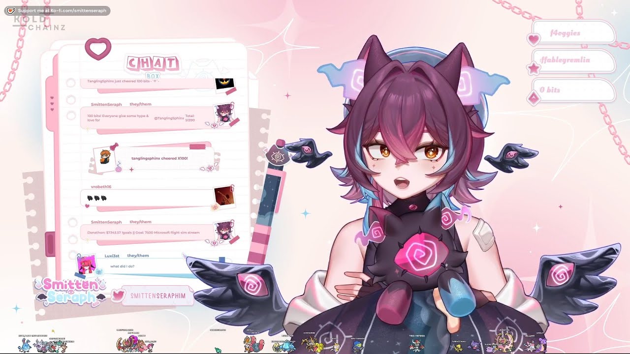 SmittenSeraph Vtuber Burp ASMR Compilation