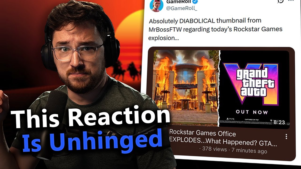 Реакция на инцидент с Rockstar Games была совершенно безумной.