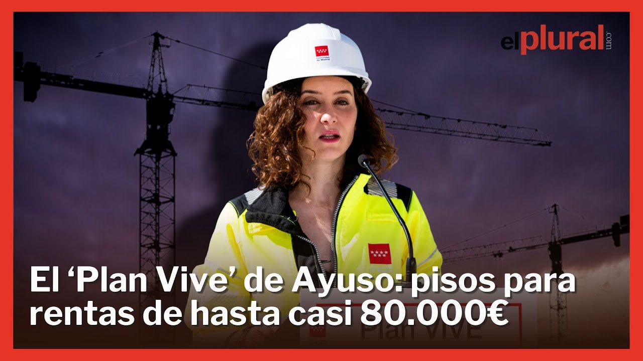 Así es el 'Plan Vive' de Ayuso: ayudas al alquiler para ricos