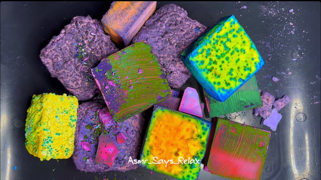 ASMR | Purple Pasted and Multicolored Goodness