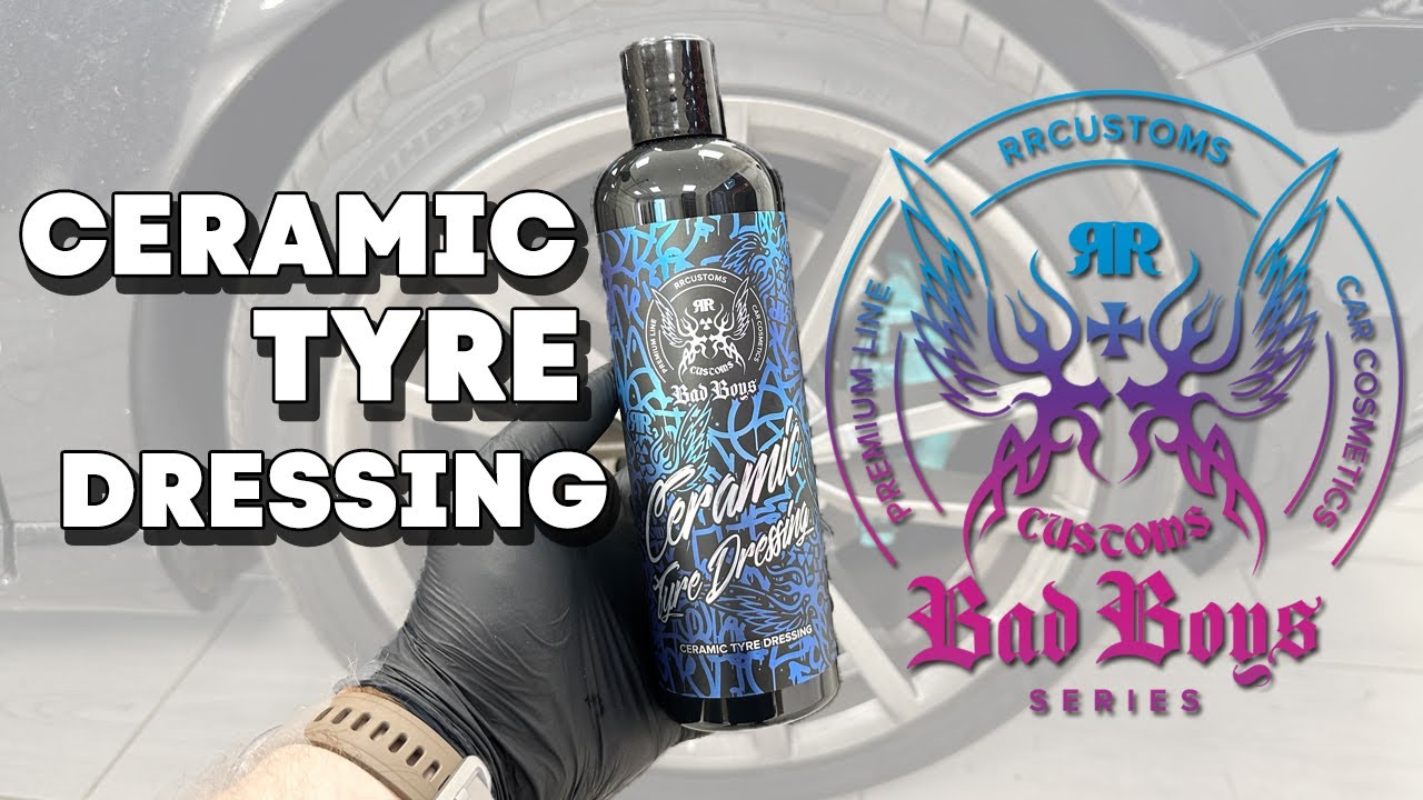 RRCUSTOMS - CERAMIC TYRE DRESSING sio2 | jak zadbać o opony | Recenzja #detailing #detailer #poland