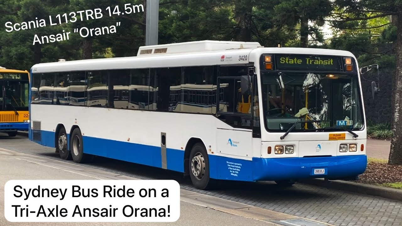 State Transit Tri-Axle Orana Bus Ride | Bus Vlog #30