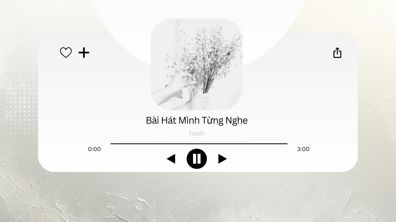 Bài Hát Mình Từng Nghe | hauh | Official Audio | Powered by AI