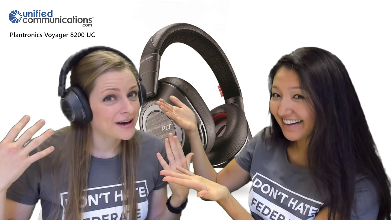 Plantronics Voyager 8200 UC Headset & Sound Test