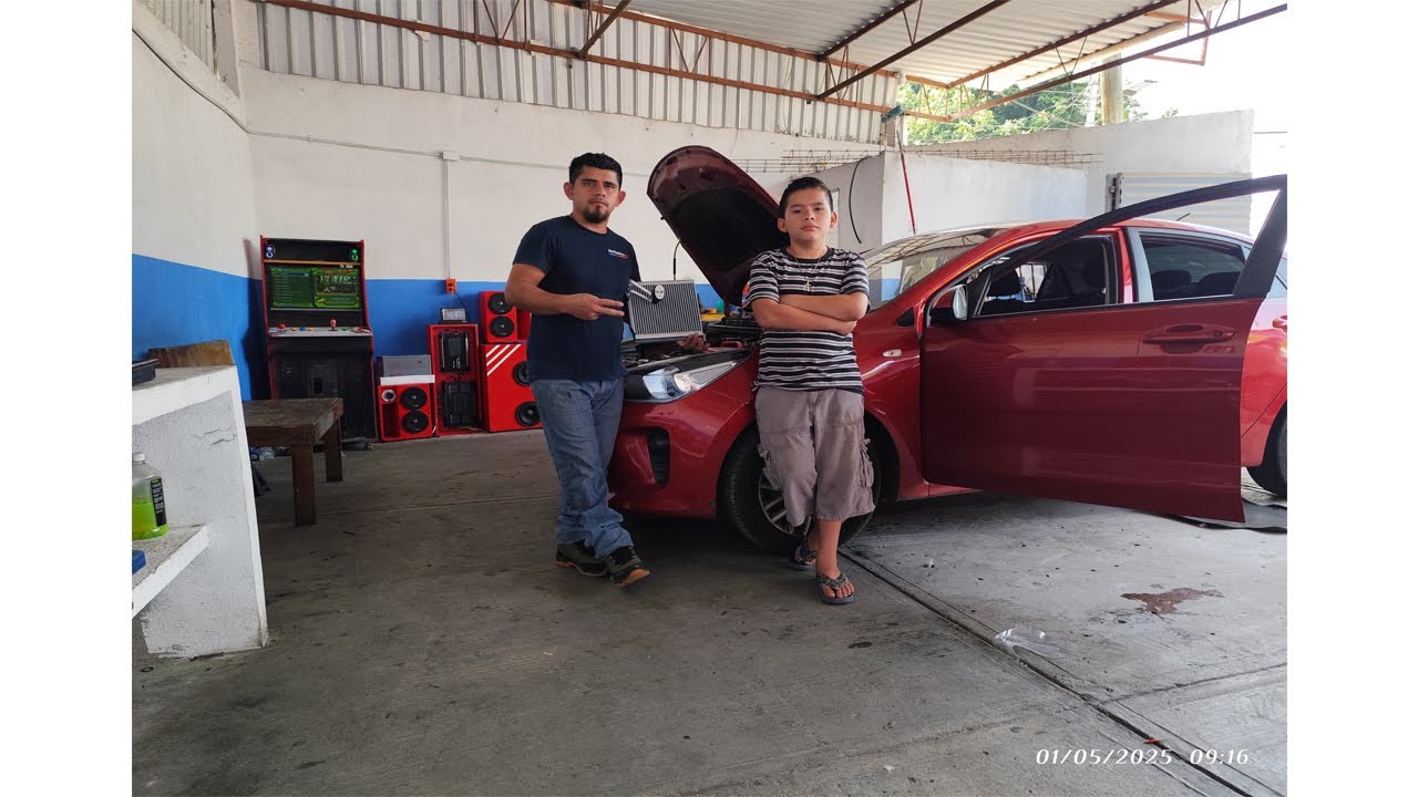 kia rio 2018,  reemplazo de evaporador auto climas bajo cero,
