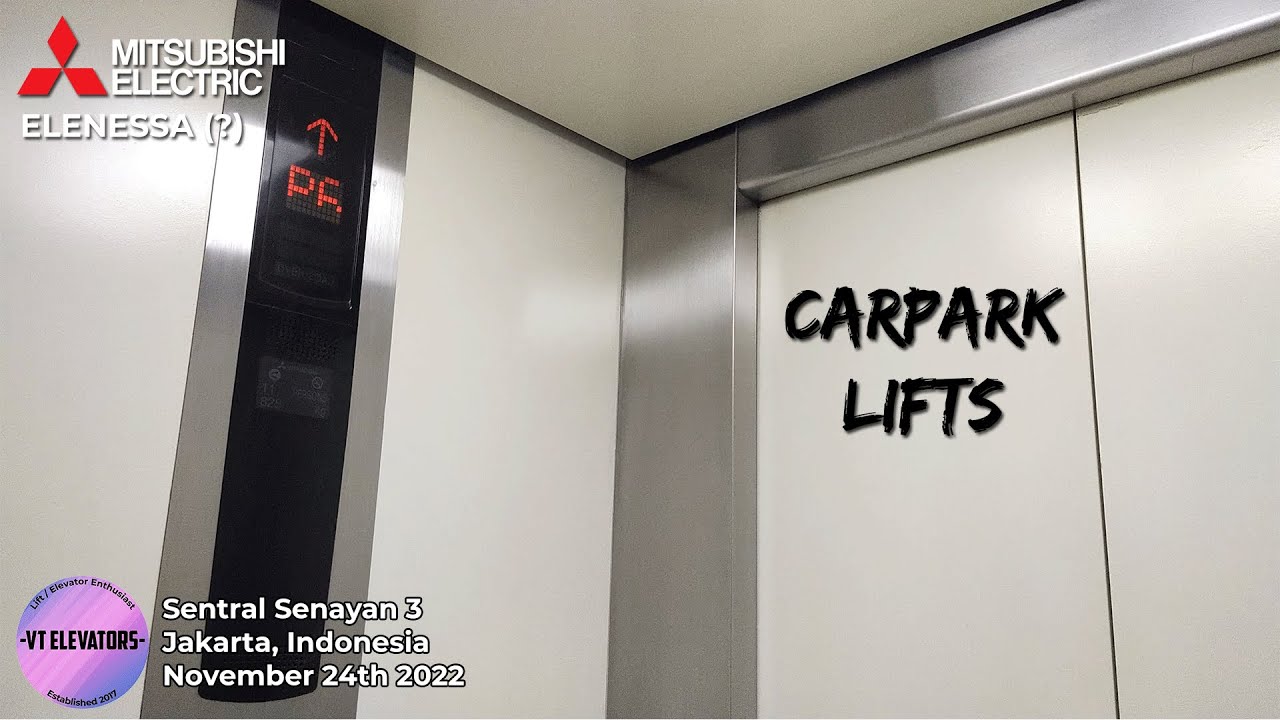 Mitsubishi ELENESSA Passenger Lifts - Sentral Senayan 3, Jakarta (Carpark)