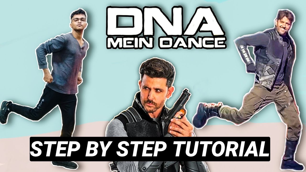 DNA Mein Dance *EASY TUTORIAL STEP BY STEP EXPLANATION* | Hrithik Roshan