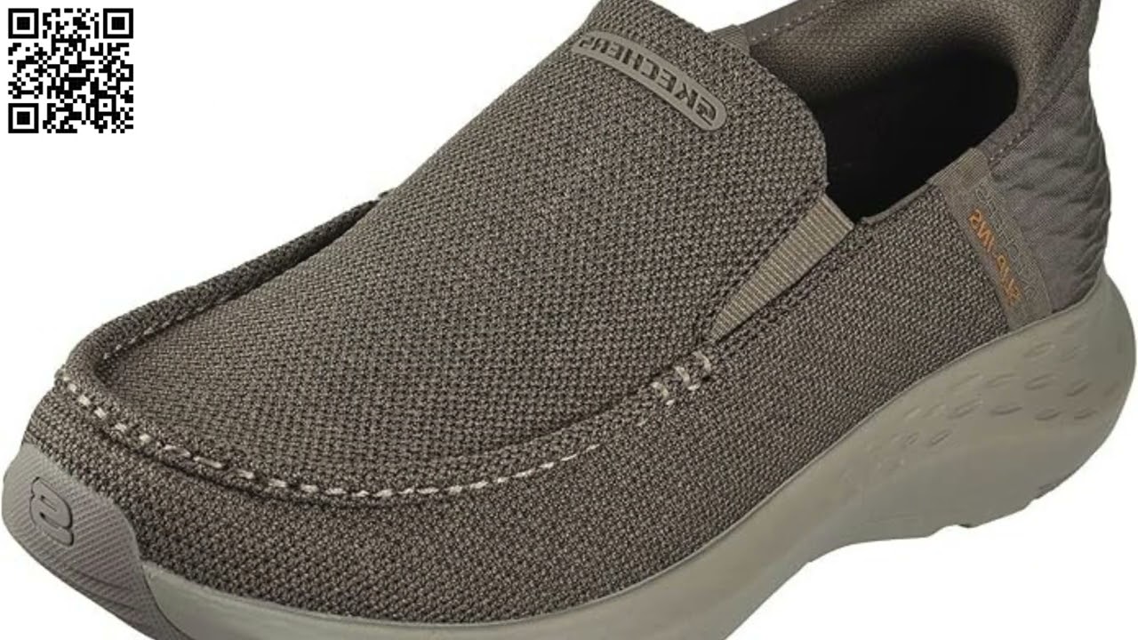 Skechers Men's USA Respected   Lowry Low Profile Bike Toe Slip On