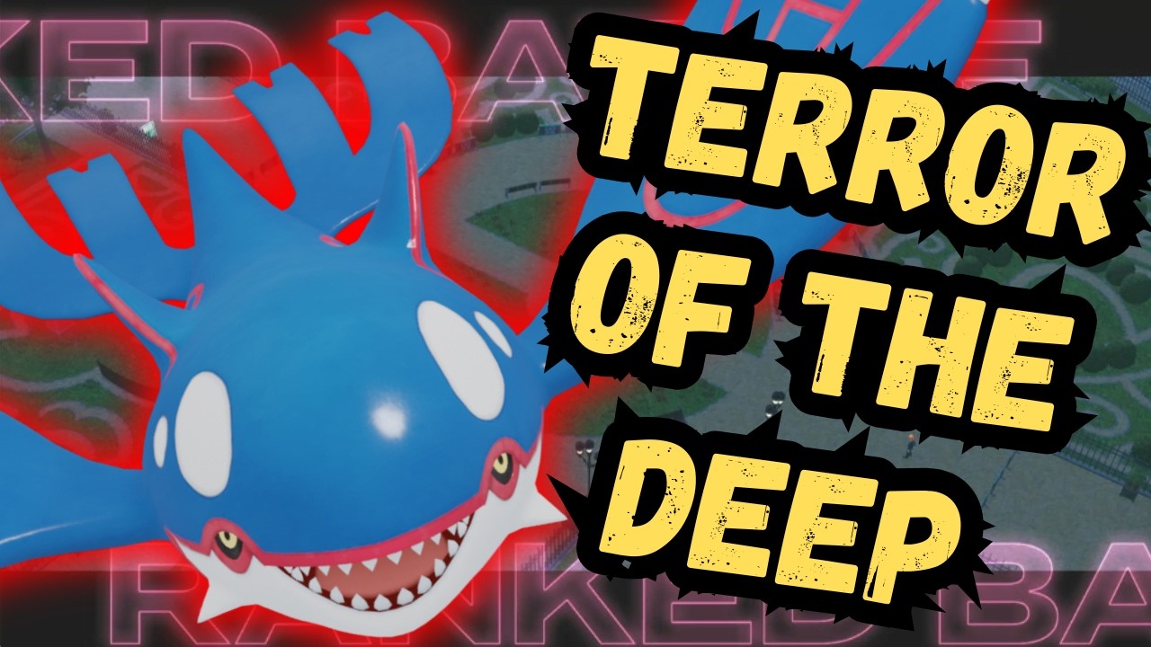 Primal Kyogre Carries Games!! Competitive Pokemon Legends Z-A Ranked Ladder Wifi Battles!
