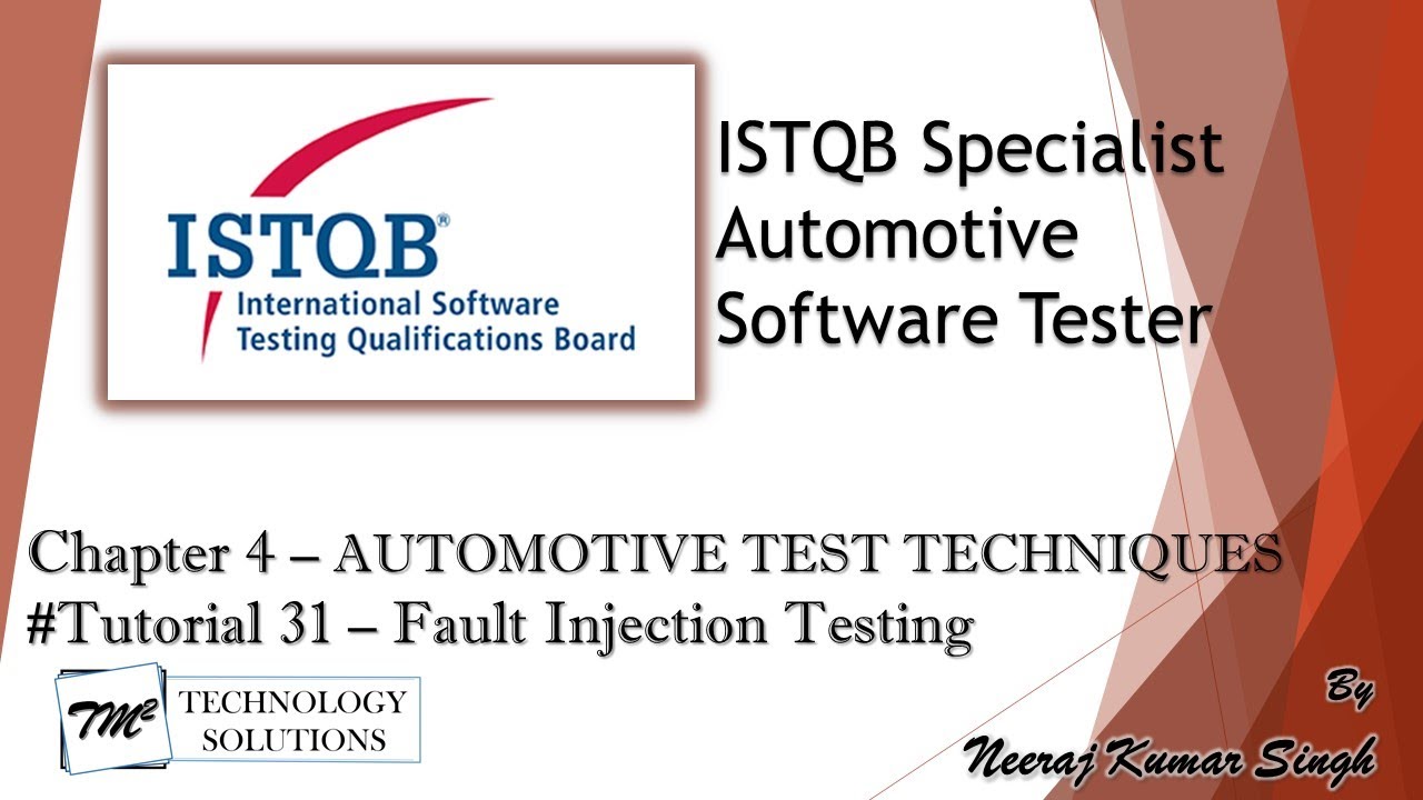 ISTQB Automotive Tester | 4.2.3 Fault Injection Testing | Error Handling Code Paths | ISTQB Tutorial