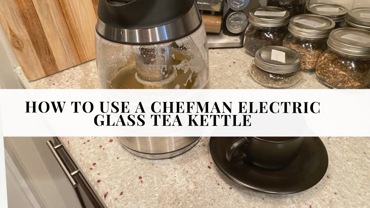 Как пользоваться электрическим стеклянным чайником Chefman