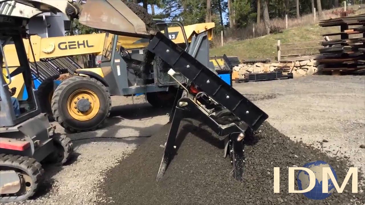 Complete Introduction to the SLG 68V Topsoil Screener by DeSite