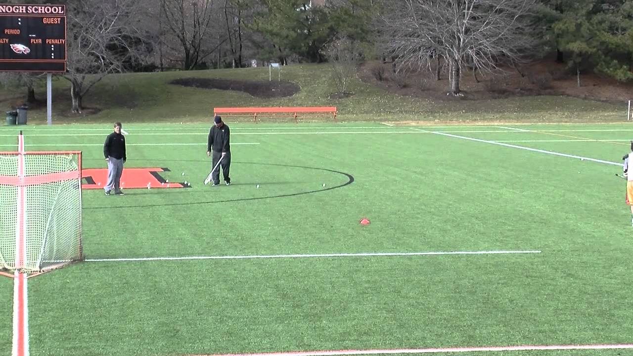 Kudda Lacrosse Attack 2 Ball Shooting Drill