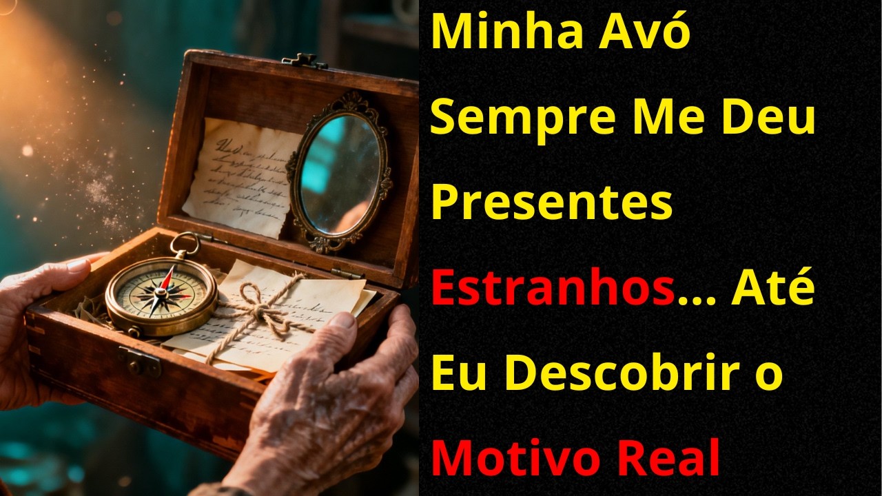 Minha Avó Sempre Me Deu Presentes Estranhos… Até Eu Descobrir o Motivo Real Depois Que Ela Morreu
