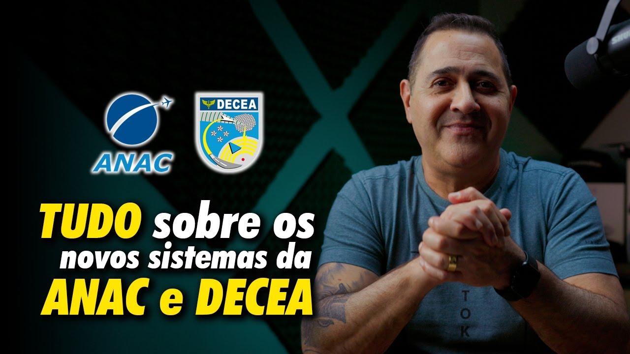 TUDO sobre os novos sistemas da ANAC e DECEA para uso de DRONES no Brasil