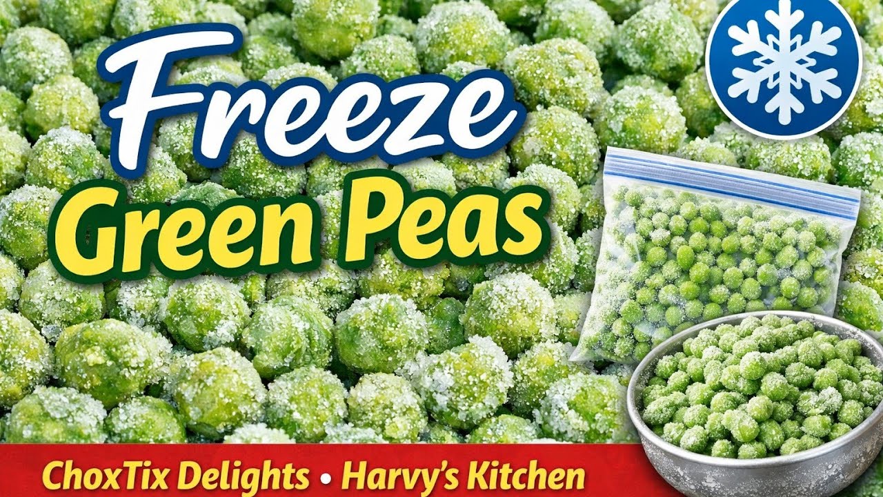 How to Store Frozen Peas at Home | Easy Kitchen Tip