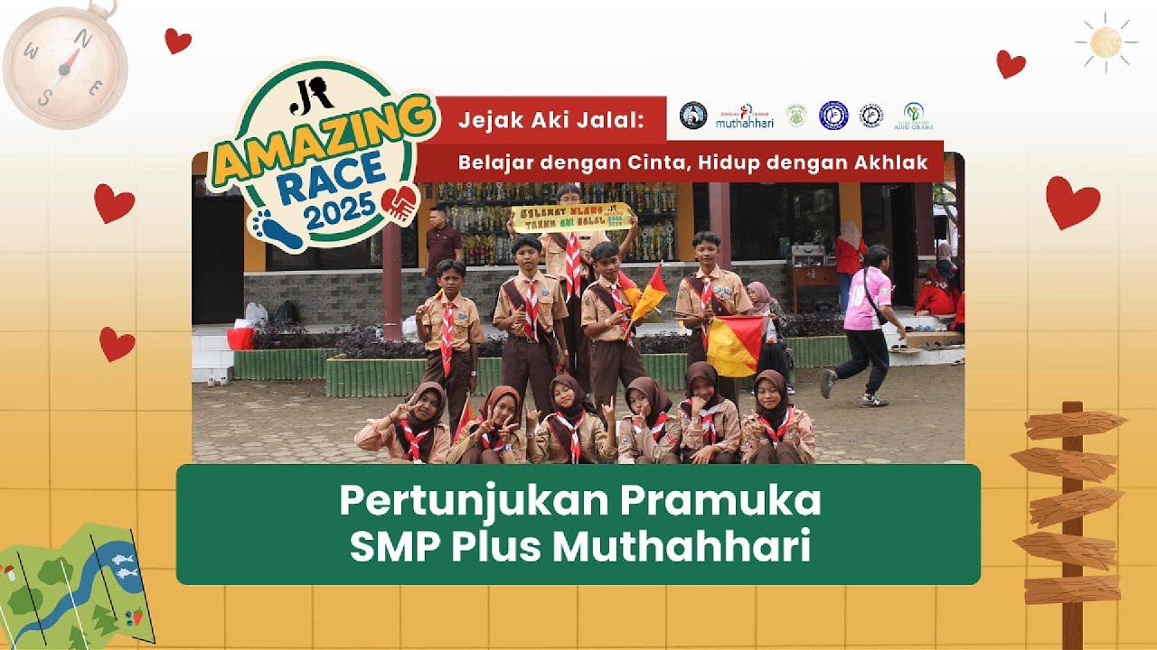 Pertunjukan Pramuka SMP Plus Muthahhari (JR AMAZING RACE: Part 10)