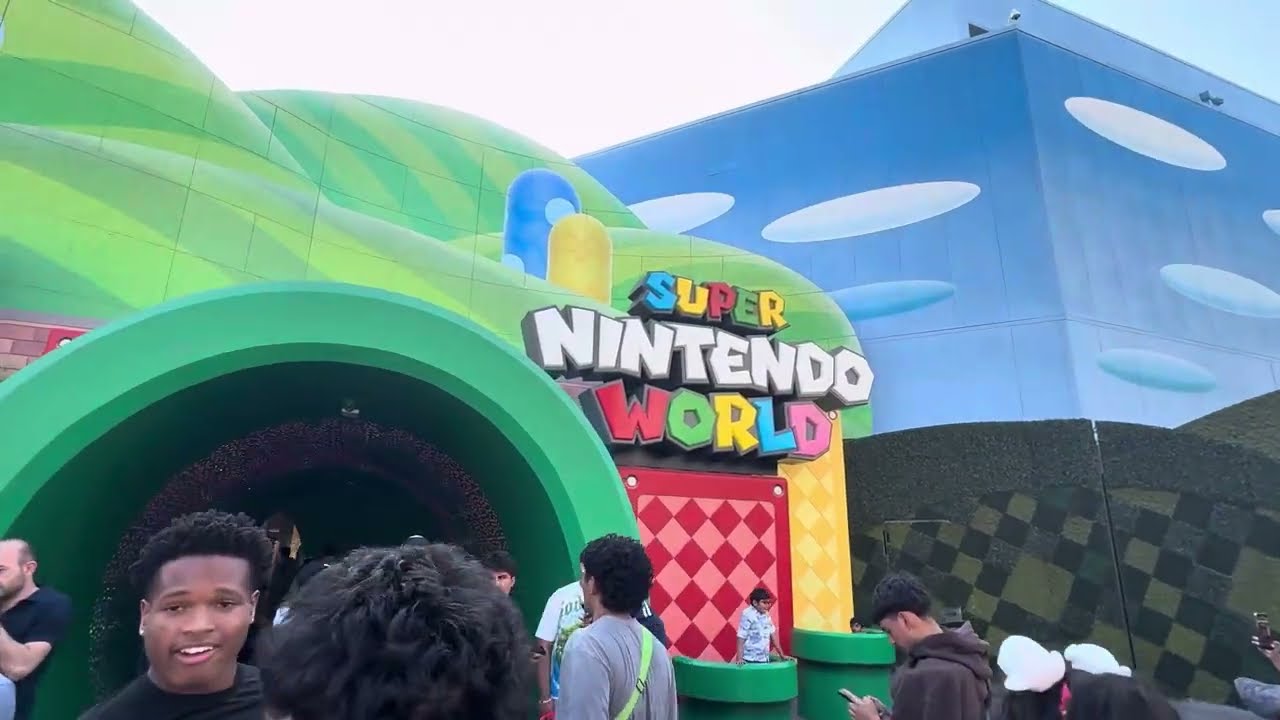 “ Super Nintendo World” Universal Studios Hollywood California United States 🇺🇸