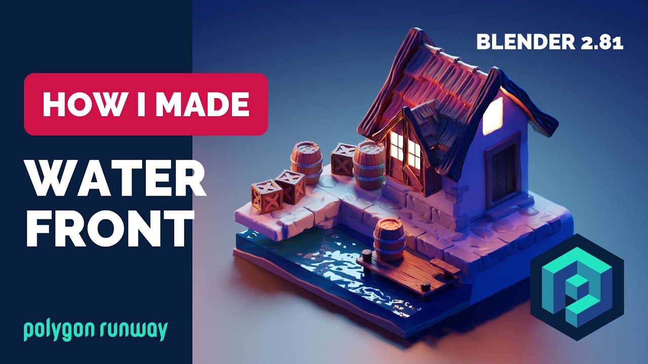 Water Front in Blender 2.8 - 3D Modeling and Sculpting