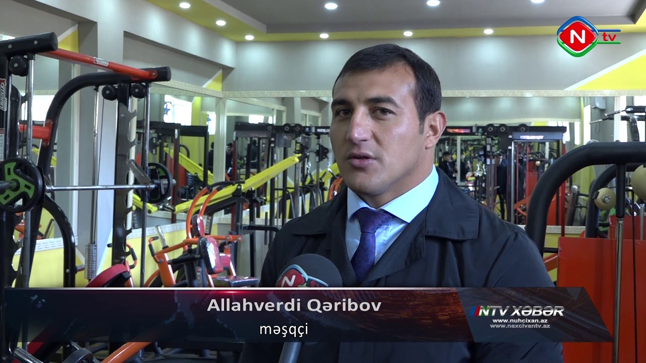 Naxçıvanda daha bir fitnes zalı fəaliyyətə başlayıb