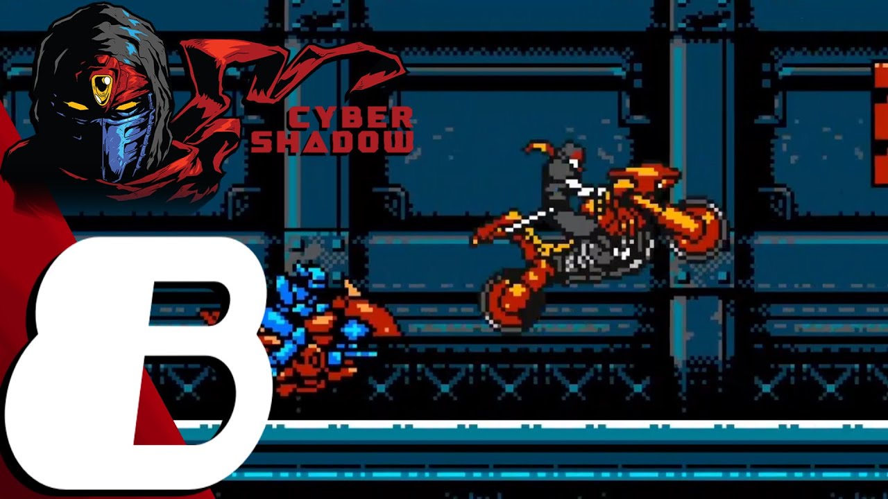 Cyber Shadow - Full Game Chapter 8: Return To Mekacity Gameplay Walkthrough | No Commentary |